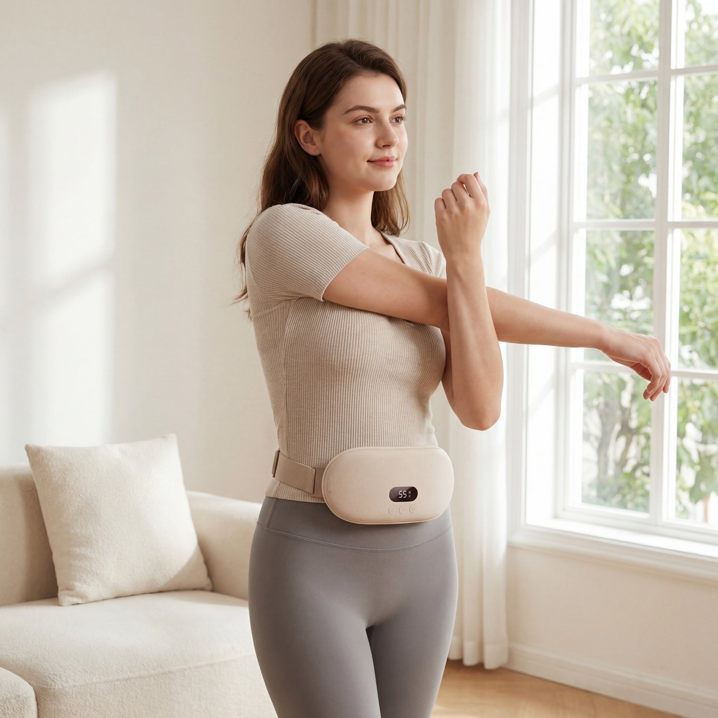 Smart Wireless Menstrual Relief Belt